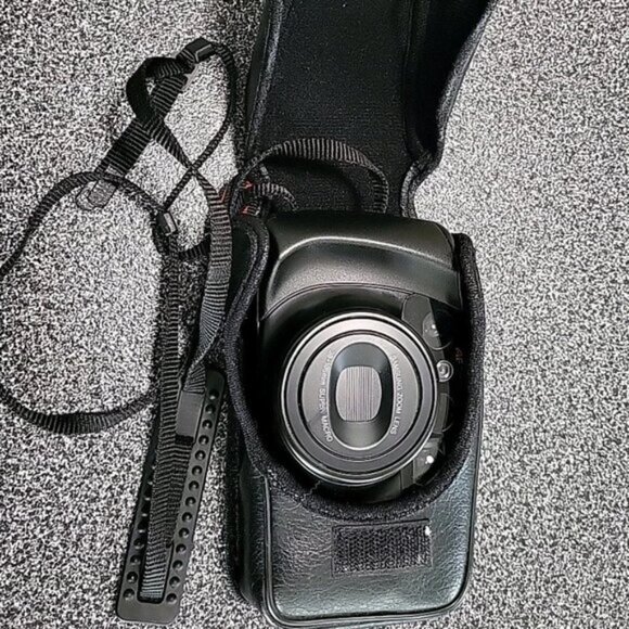 Samsung AF Zoom 1050 35mm Compact Film Autofocus Camera With Case, Works - Picture 10 of 10